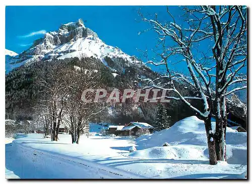 Moderne Karte Switzerland Engelberg Der Hahnen