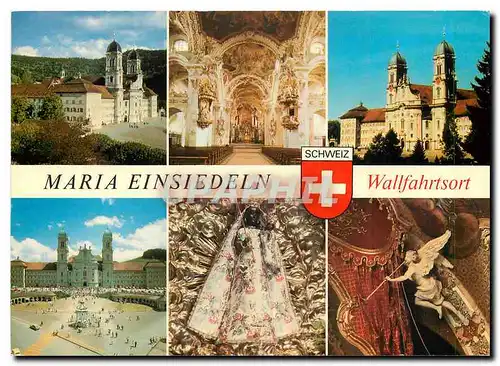 Cartes postales moderne Maria Einsieldeln Wallfahrtsort