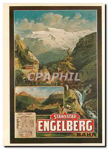 Cartes postales moderne Stansstad Engelberg Bahn