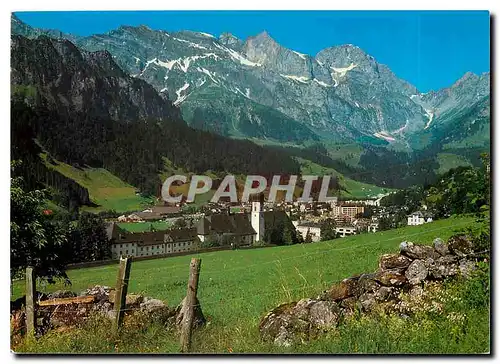 Moderne Karte Engelberg Sommer und Winterkurort