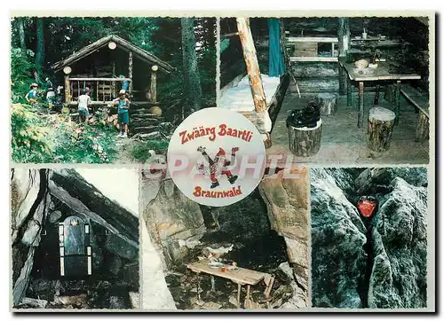 Cartes postales moderne Zwaarg Baartli Braunwald