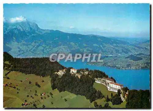 Moderne Karte Burgenstock Hotels mit Pilatus