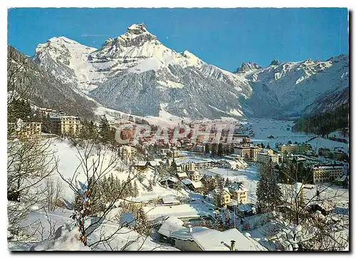 Cartes postales moderne Engelberg mit Hahnen und Spannorter