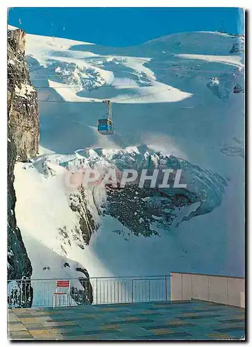 Moderne Karte Sommer und Winterkurort Engelberg Zentralschweiz