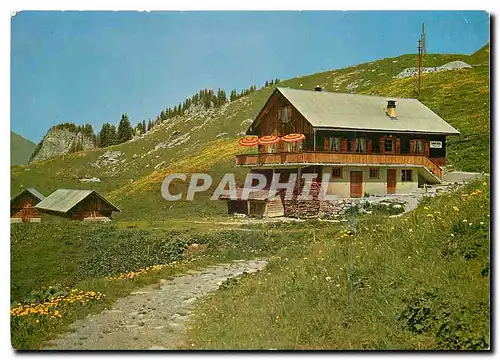 Moderne Karte Gasthaus Tannenbuhl Klewenalp Beckenried