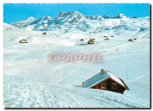 Cartes postales moderne Melchsee Frutt mit Titliskette