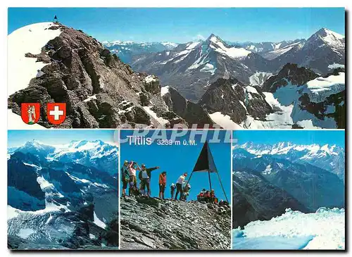 Moderne Karte Switzerland Titlis Gipfel