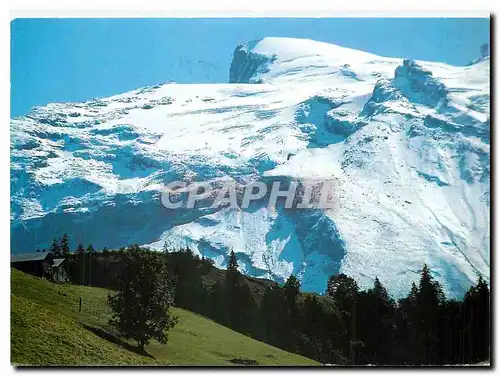 Moderne Karte Engelberg Sommer und Winterkurort der Zentralschweiz