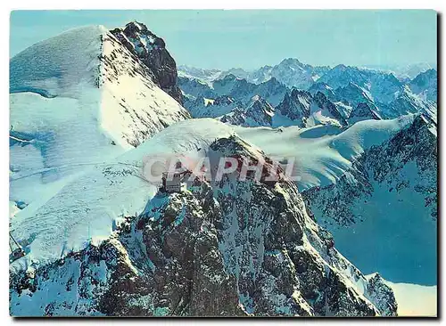 Moderne Karte Sommer und Winterkurort Engelberg Zentralschweiz