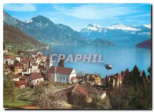 Cartes postales moderne Weggis Vierwaldstattersee Lake of Lucerne