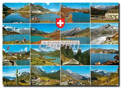 Cartes postales moderne Scheweizerpasse