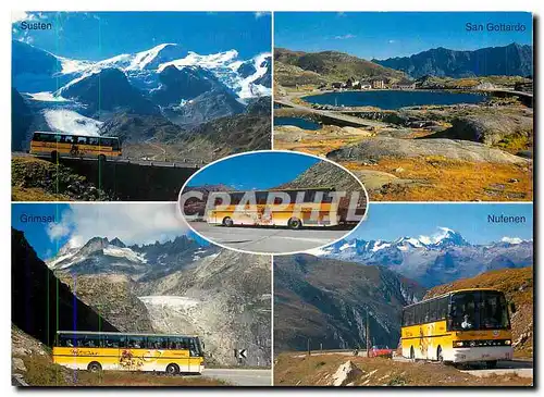 Cartes postales moderne Susten San Gottardo Grimsel Nufenen