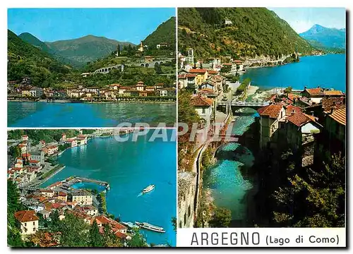 Cartes postales moderne Argegno Lago di Como