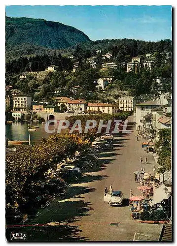 Moderne Karte Ascona Lago Maggiore La Piazza