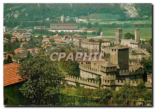 Cartes postales moderne Bellinzona Caserma e Castelli