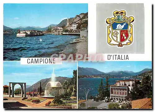 Cartes postales moderne Campione d'Italia