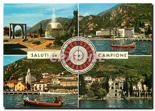 Cartes postales moderne Saluti di Campione