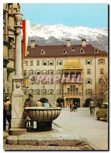 Moderne Karte Innsbruck Herzog fridrich Strase mit