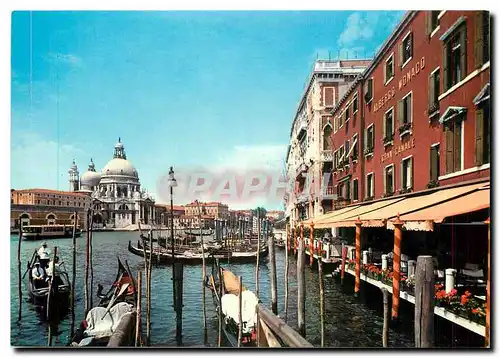 Cartes postales moderne Venezia Basilique du Salut Hotel Monaco