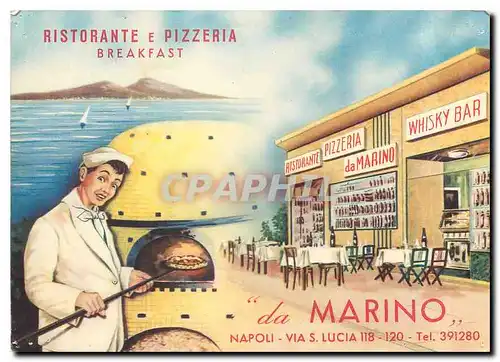 Cartes postales moderne Ristorante e Pizzeria da Marino Napoli