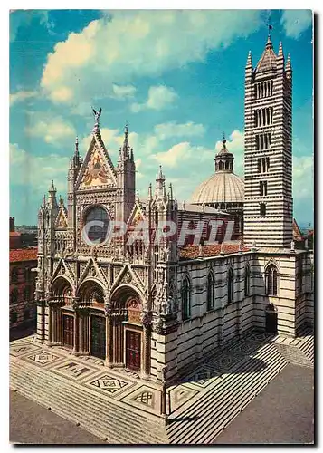 Cartes postales moderne Siena La Cathedrale