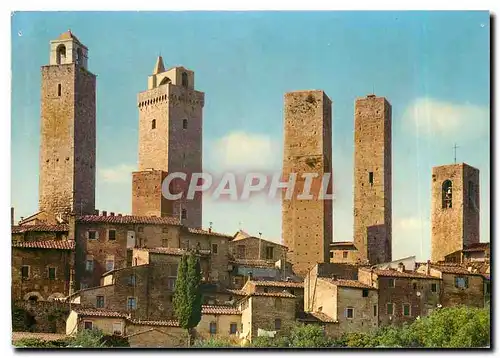 Cartes postales moderne A Gimignanno Panorama