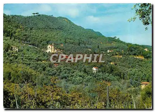 Moderne Karte Sanctuario di Nozarego S Margherite Ligure