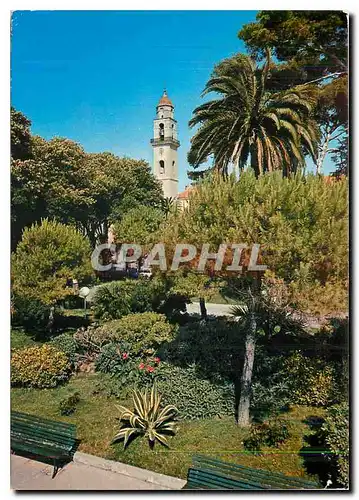 Moderne Karte Riviera dei Fiori Diano Marina II Campanile dei giardini