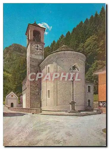 Moderne Karte Brione Verzasca Chiessa parrochiale