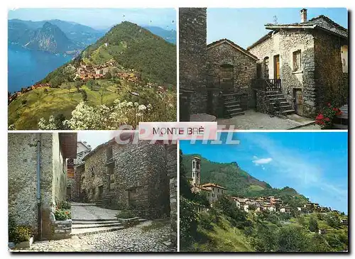 Cartes postales moderne Montebre Switzerland Bre Villaggio Sopra Lugano