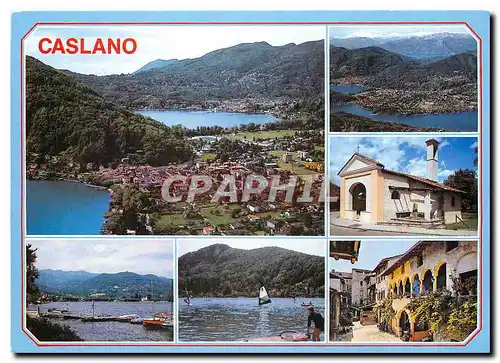 Cartes postales moderne Caslano Lago di Lugano