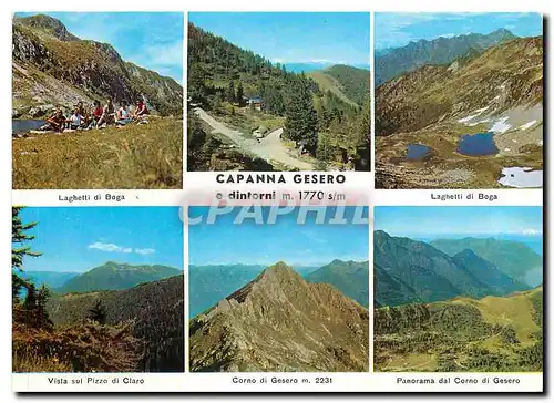 Cartes postales moderne Cento Campi Monti di Caviano Gambarogno Ti