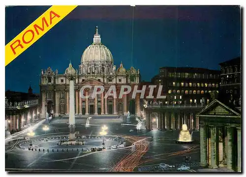 Cartes postales moderne Roma Place St Pierre