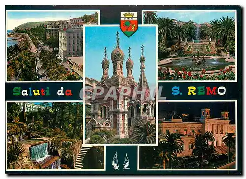 Cartes postales moderne Saluti di S Remo