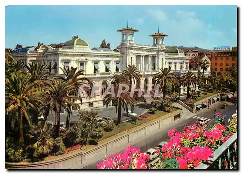 Moderne Karte Sanremo Riviera des fleurs Casino