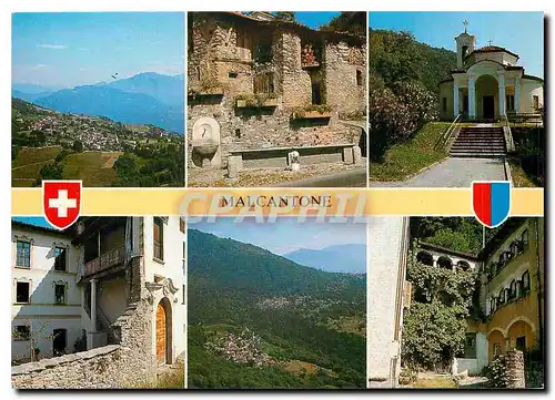 Cartes postales moderne Malcantone