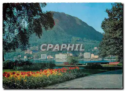 Cartes postales moderne Lugano Quai e S Salvatore