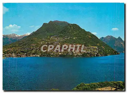 Cartes postales moderne Lugano Monte Bre