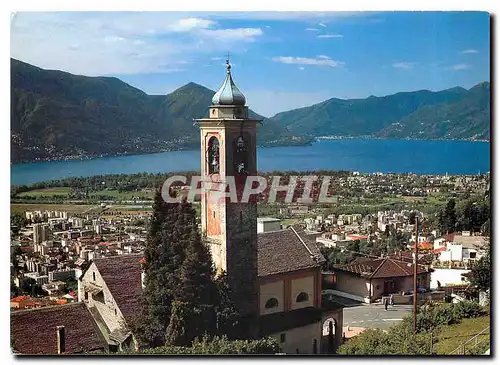 Cartes postales moderne Orselina TI sopra Locarno Chiesa Santa Maria Assunta