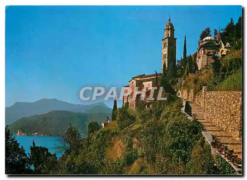 Cartes postales moderne Morcote Lago di Lugano