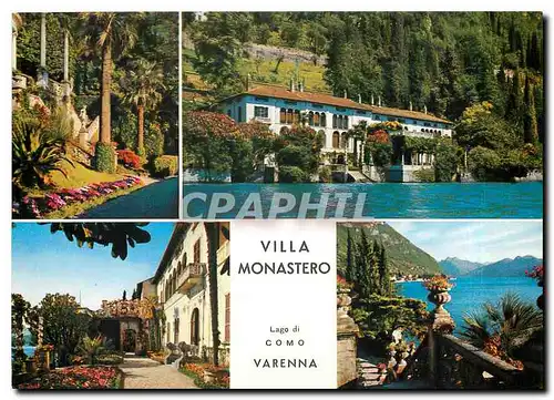 Cartes postales moderne Villa Monastero Lago di Commo Varenna