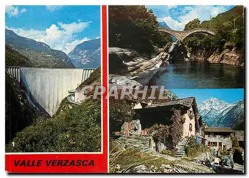 Cartes postales moderne Valle Verzasca Ponte dei Salti Lavertezzo