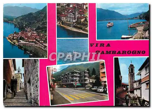 Cartes postales moderne Vira Gambarogno Lago Maggiore