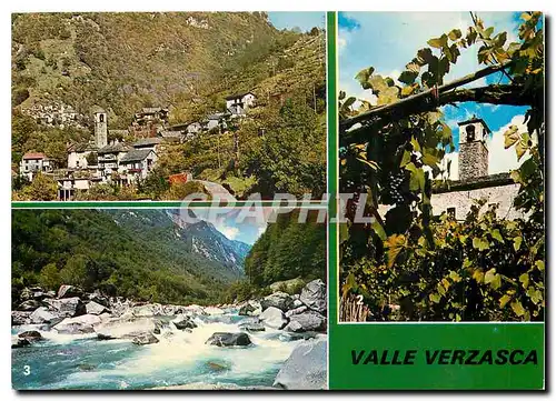 Moderne Karte Valle Verzasca S Bartolomeo