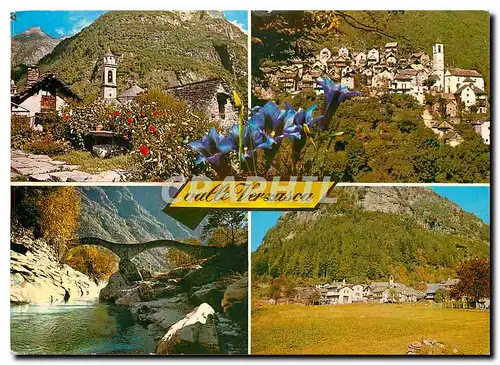 Moderne Karte Valle Verzasca