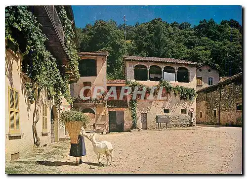 Moderne Karte II Ticino pittoresco Sessa Malcantone