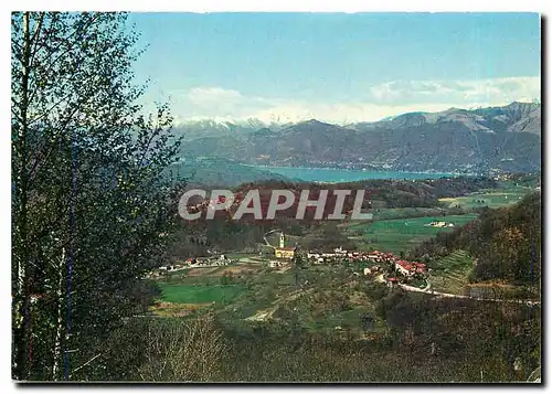 Cartes postales moderne Panorama su Sessa Lago Maggiore e Monta Rosa