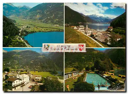 Cartes postales moderne Le Prese Lago di Poschiavo