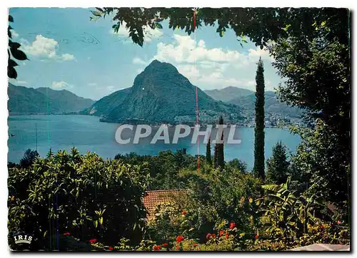 Cartes postales moderne Lugano Motivo con S Salvatore