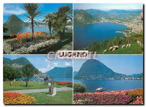 Cartes postales moderne Lugano Monte S Salvatore